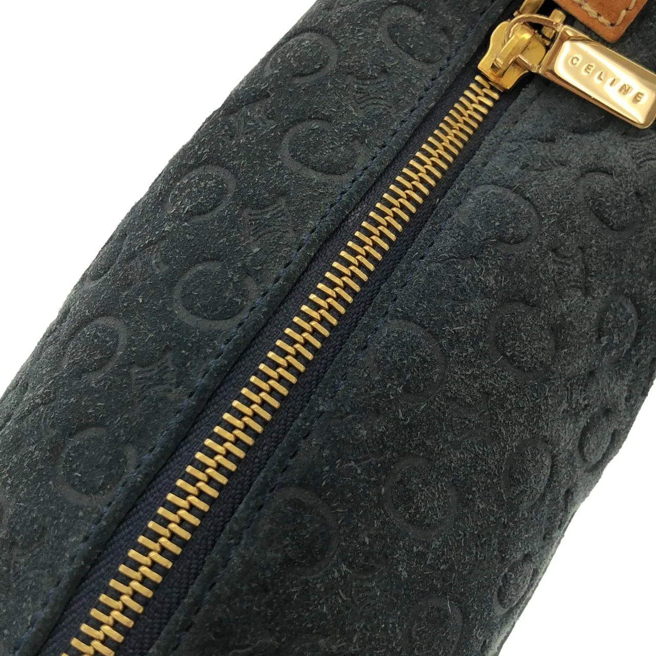 CELINE Shoulder 深藍色 中古品B - 縮圖 4