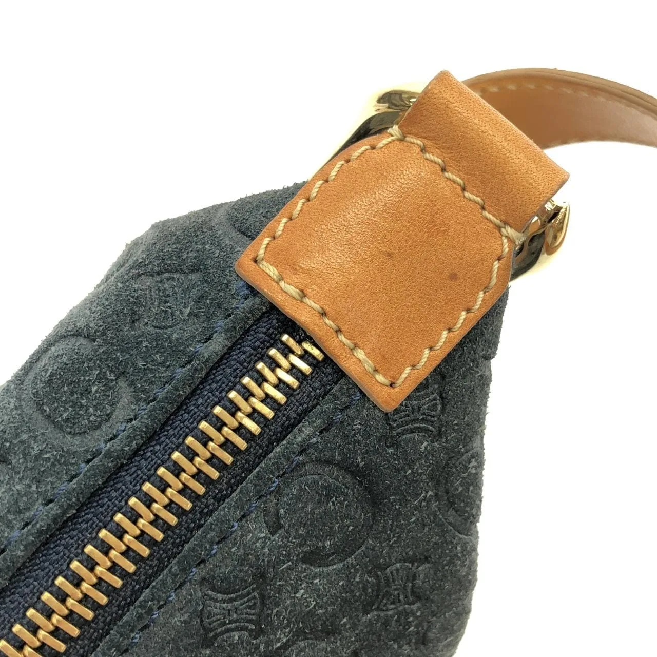 CELINE Shoulder 深藍色 中古品B - 縮圖 5