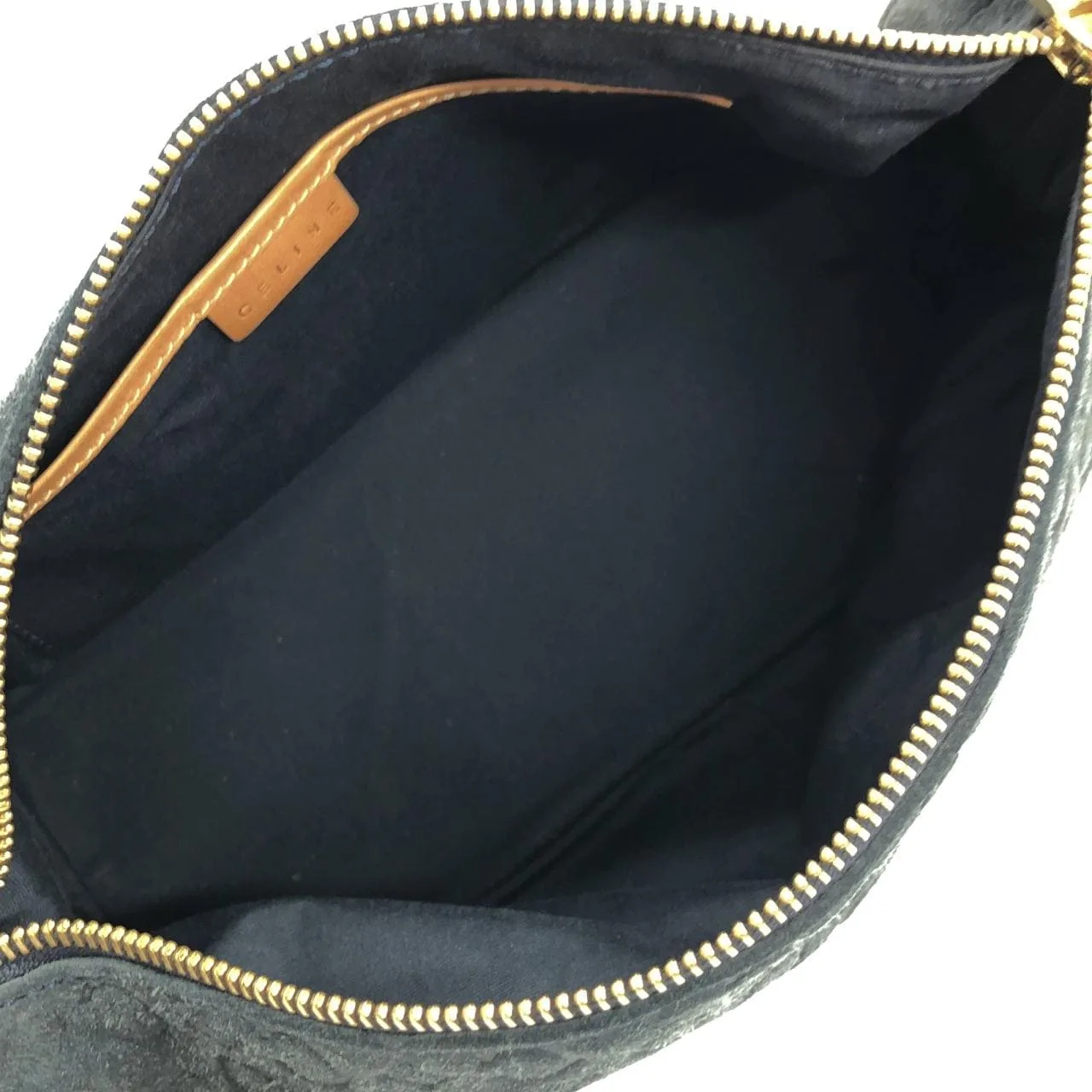 CELINE Shoulder 深藍色 中古品B - 縮圖 8