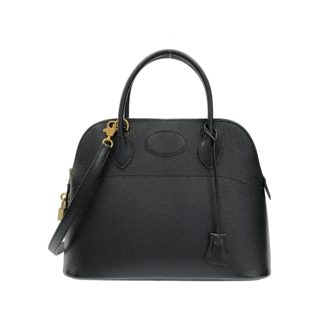 HERMES Bolide Handbag Black