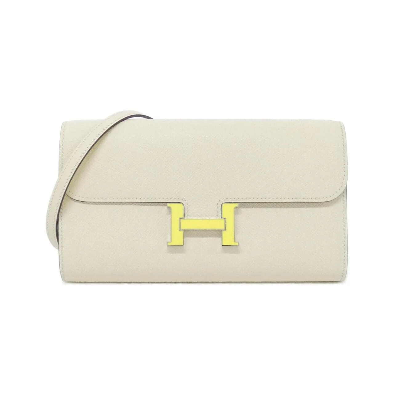 HERMES Constance 080242CK Wallet Epsom Black