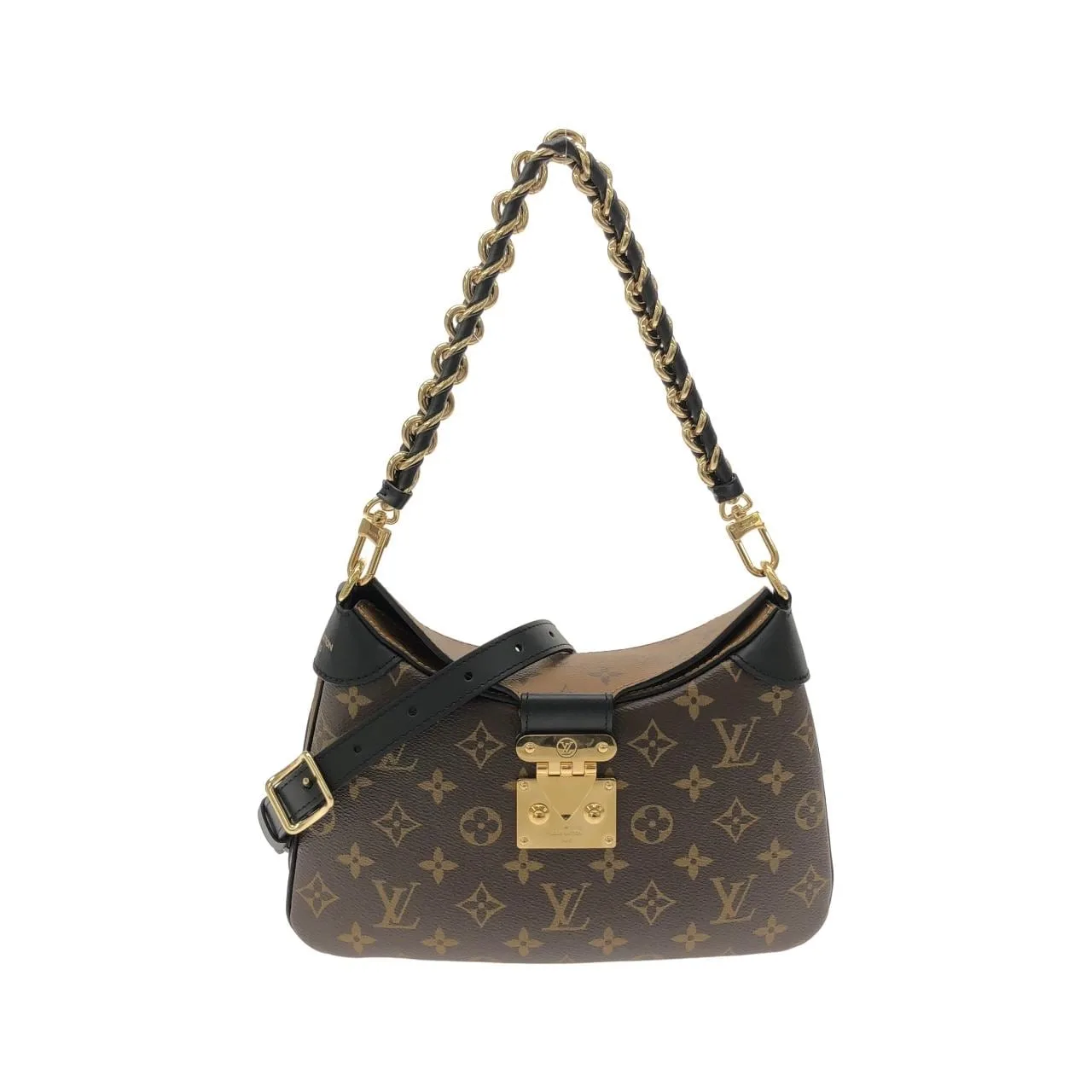 LOUIS VUITTON M46659 Shoulder Monogram Black