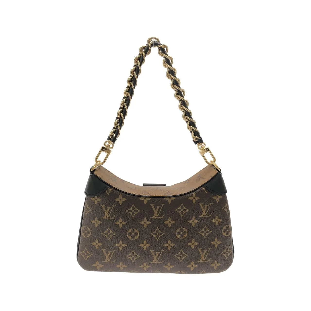 LOUIS VUITTON M46659 Shoulder Monogram 黑色 Monogram 中古品A - 縮圖 2