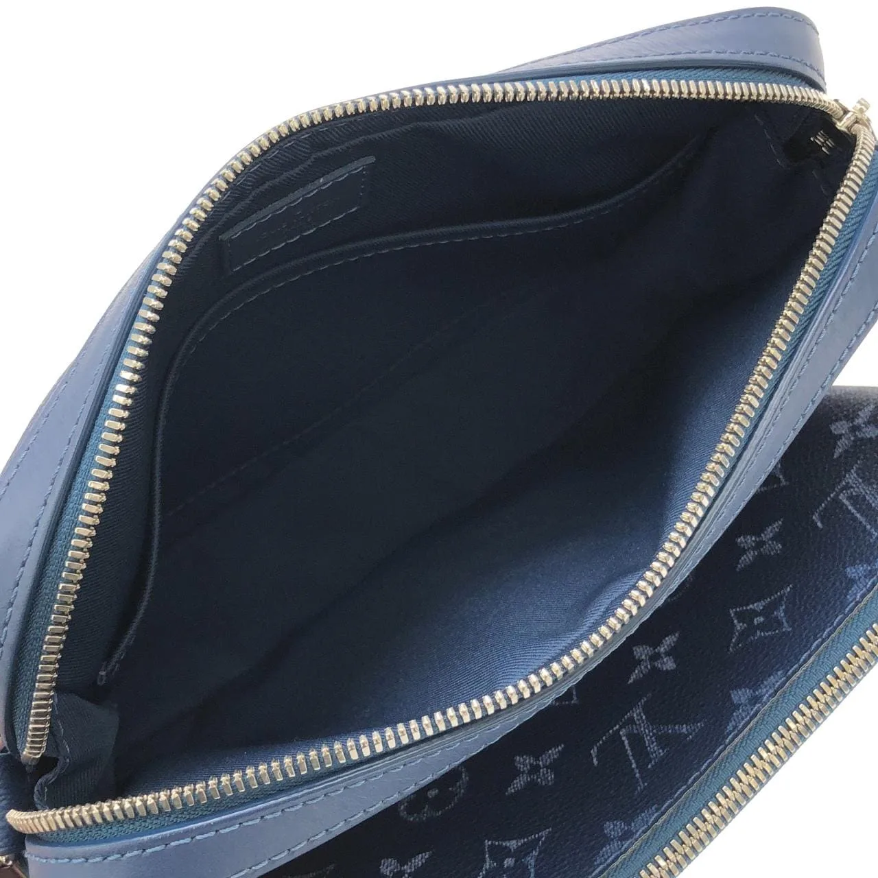 LOUIS VUITTON M11592 Shoulder Monogram 深藍色 Monogram 中古品A - 縮圖 6