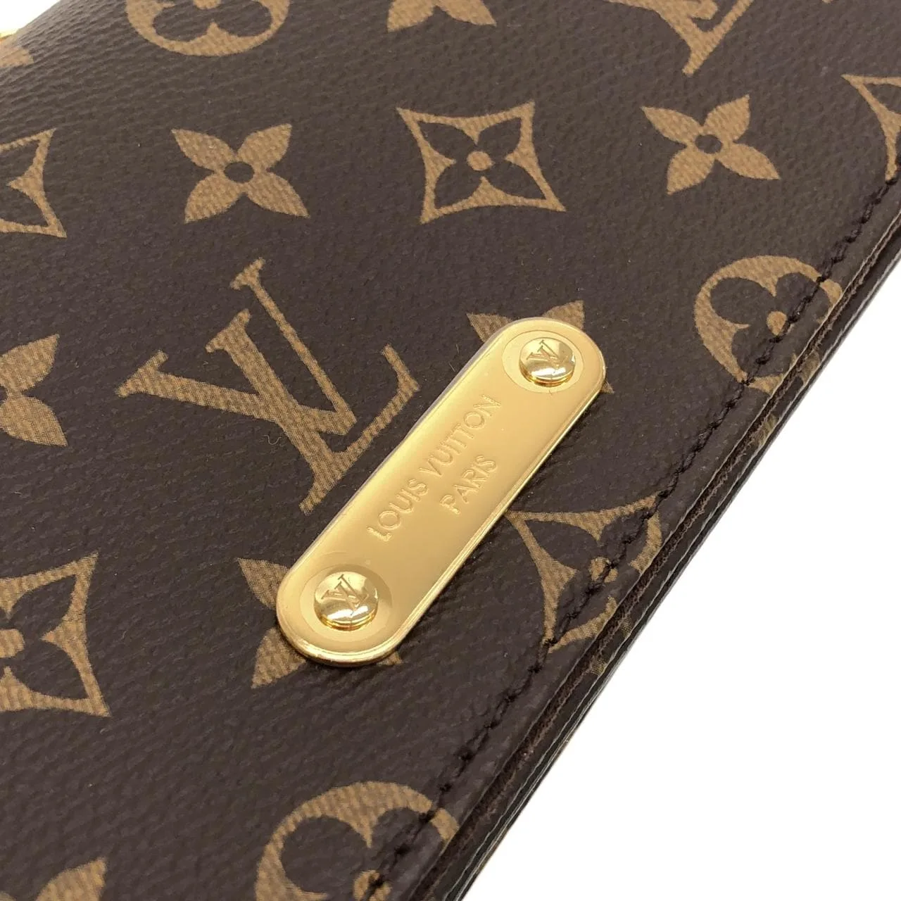 LOUIS VUITTON M82509 Shoulder Monogram 黑色 Monogram 中古品A - 縮圖 4