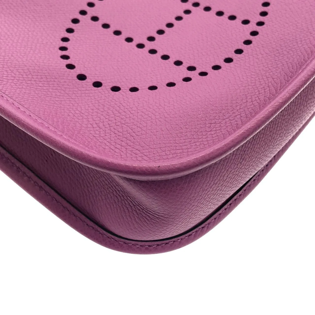 HERMES Evelyne 044560CK Shoulder Epsom Black Epsom Leather Rank A - Thumbnail 3