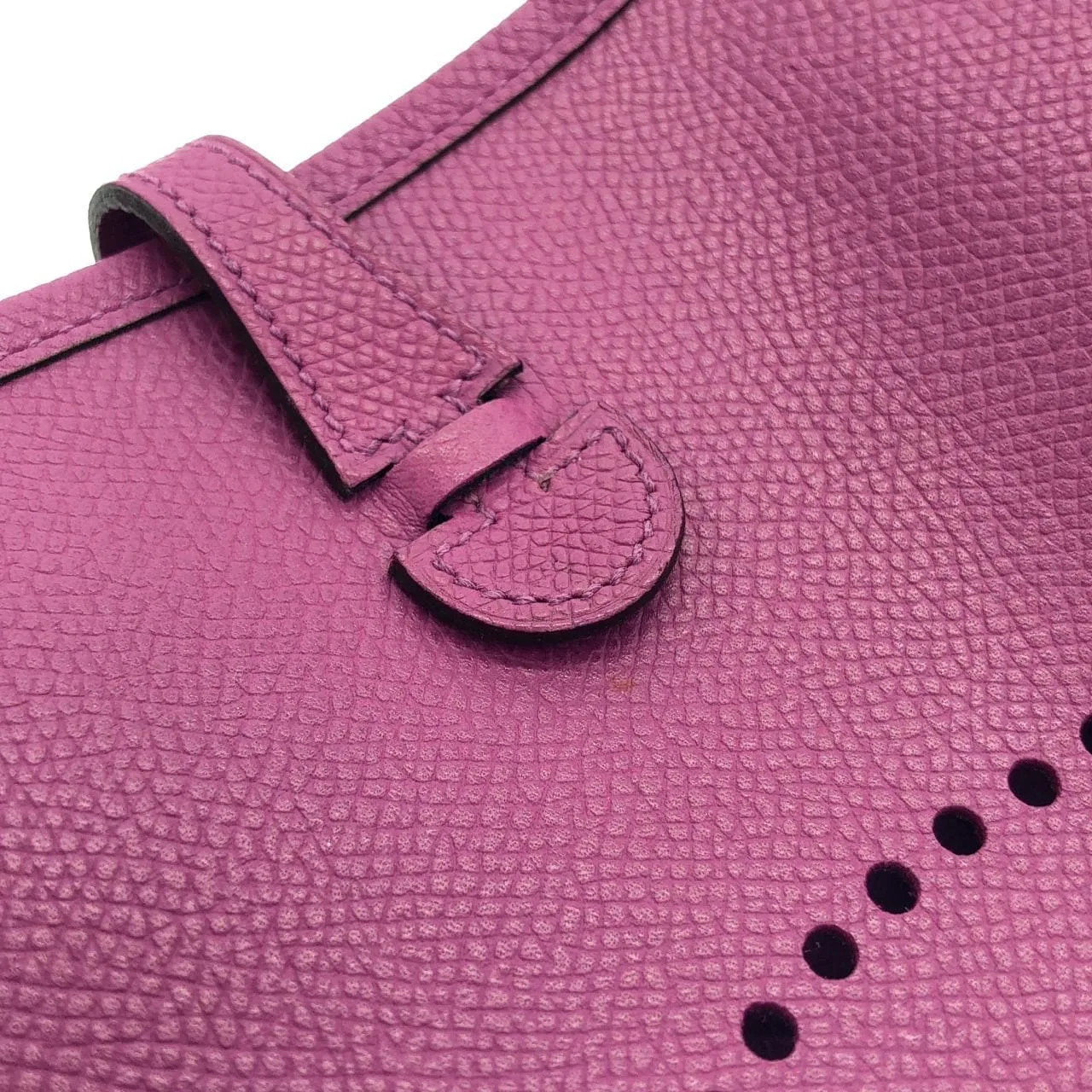 HERMES Evelyne 044560CK Shoulder Epsom Black Epsom Leather Rank A - Thumbnail 5