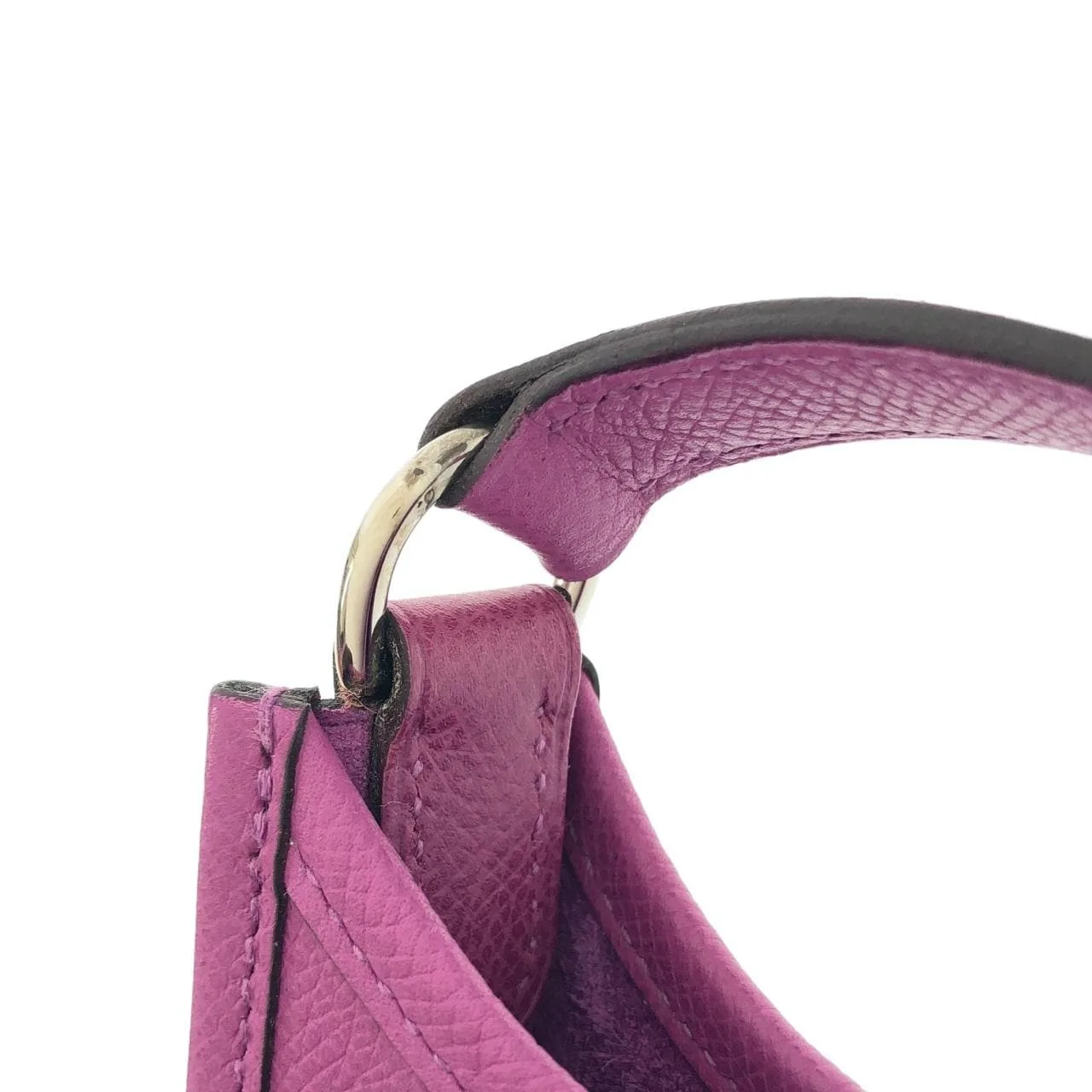 HERMES Evelyne 044560CK Shoulder Epsom Black Epsom Leather Rank A - Thumbnail 6