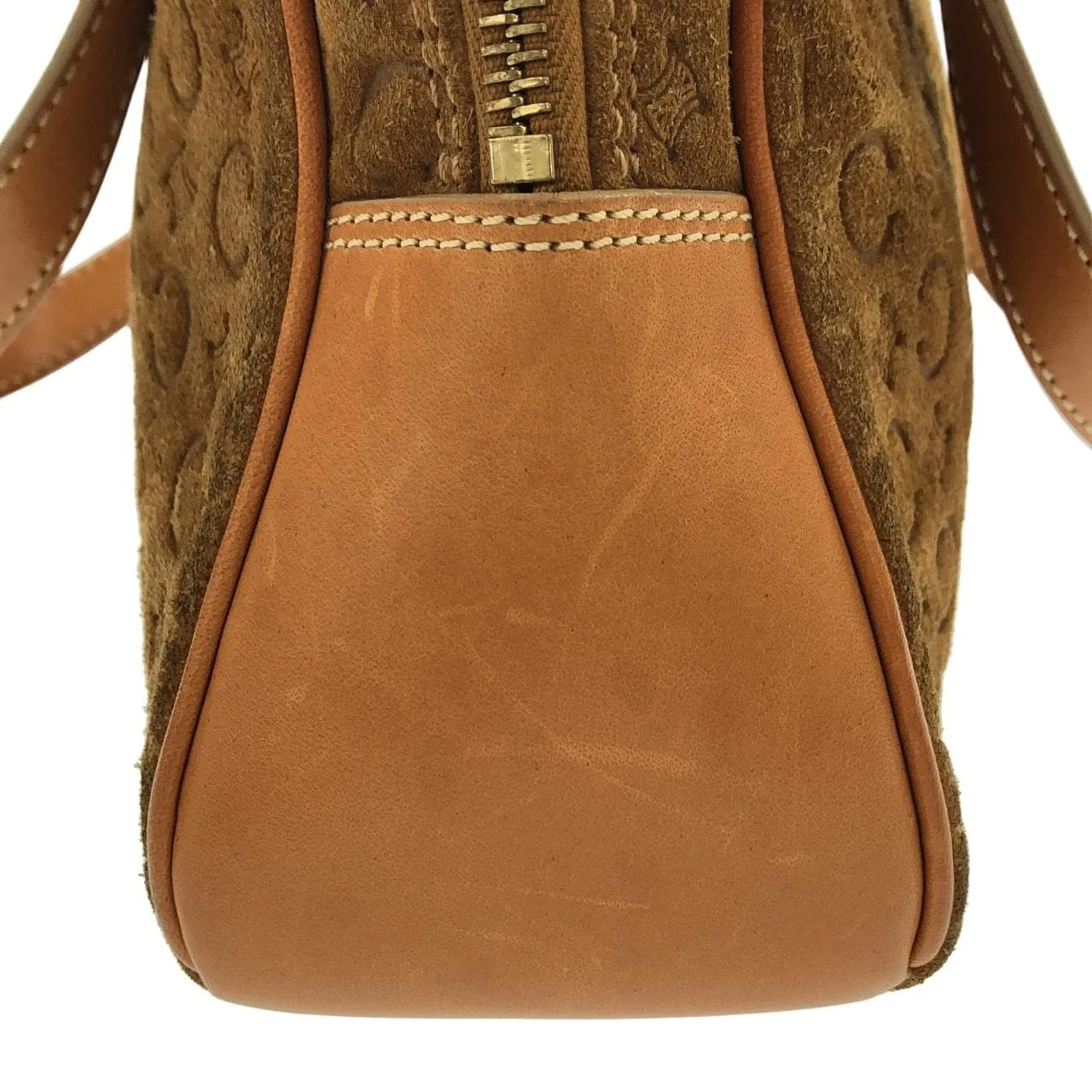 CELINE Handbag 棕色 中古品B - 縮圖 5