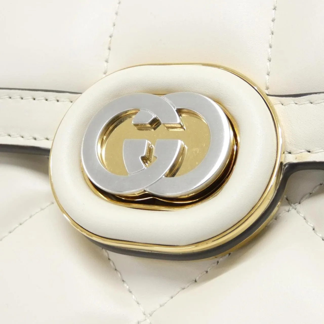 GUCCI 740834 AAB1Q Shoulder Leather 黑色 皮革 中古品A - 縮圖 4