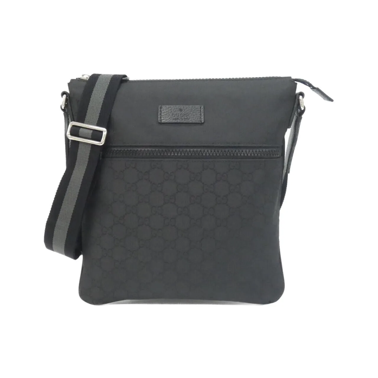 GUCCI GG Supreme 449184 G1XHN Shoulder Nylon Black