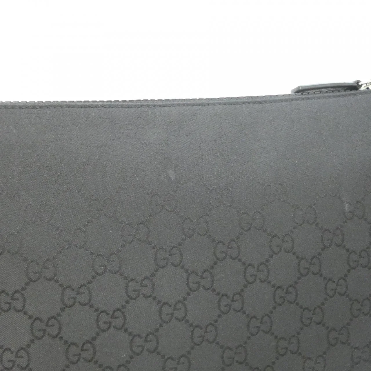 GUCCI GG Supreme 449184 G1XHN Shoulder Nylon 黑色 尼龍 中古品A - 縮圖 4