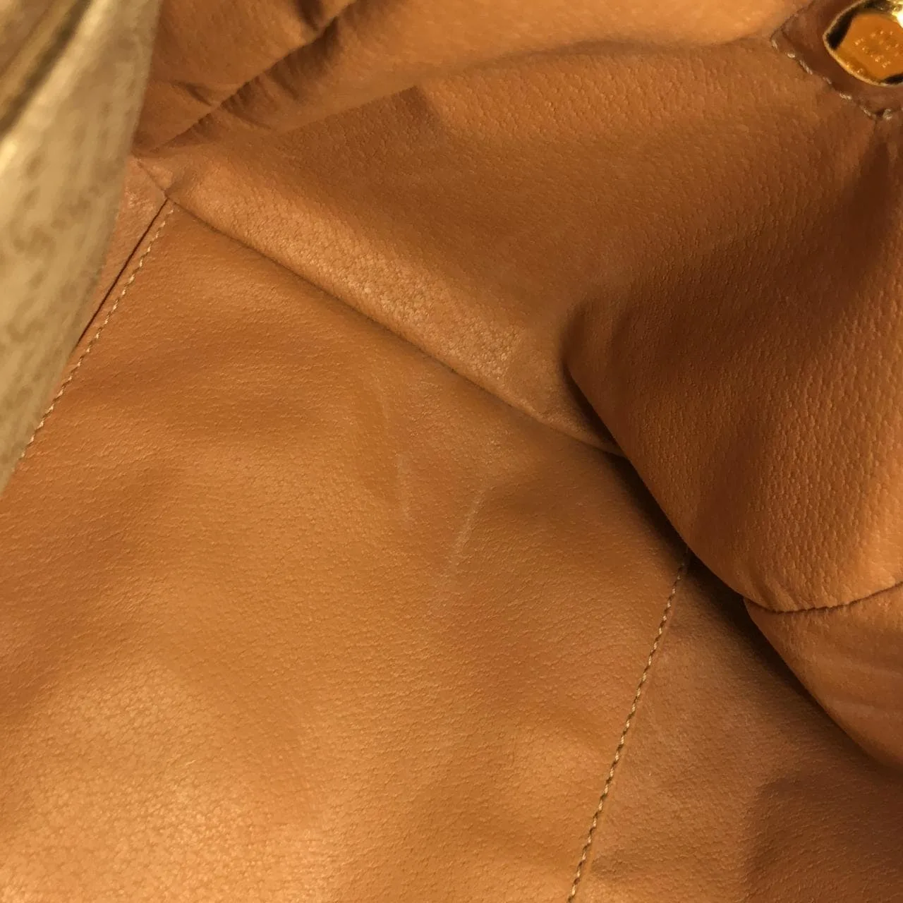 CELINE Boston Canvas 米色 帆布 中古品A - 縮圖 9