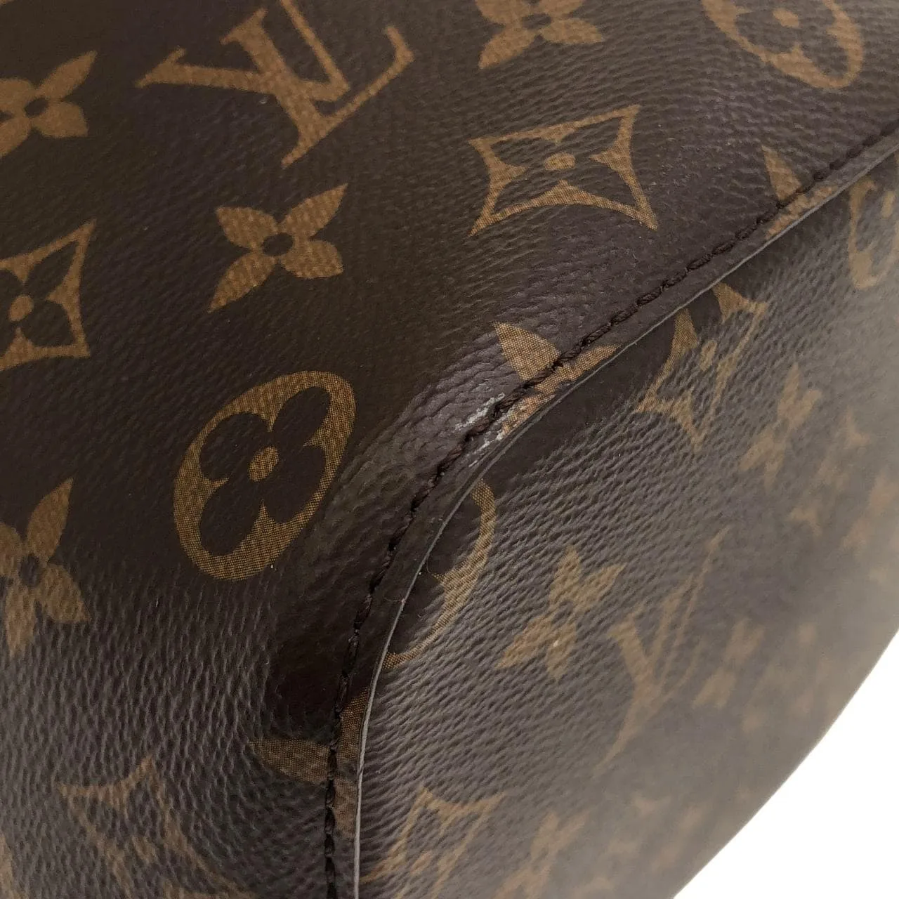 LOUIS VUITTON M44020 Shoulder Monogram 黑色 Monogram 中古品A - 縮圖 3