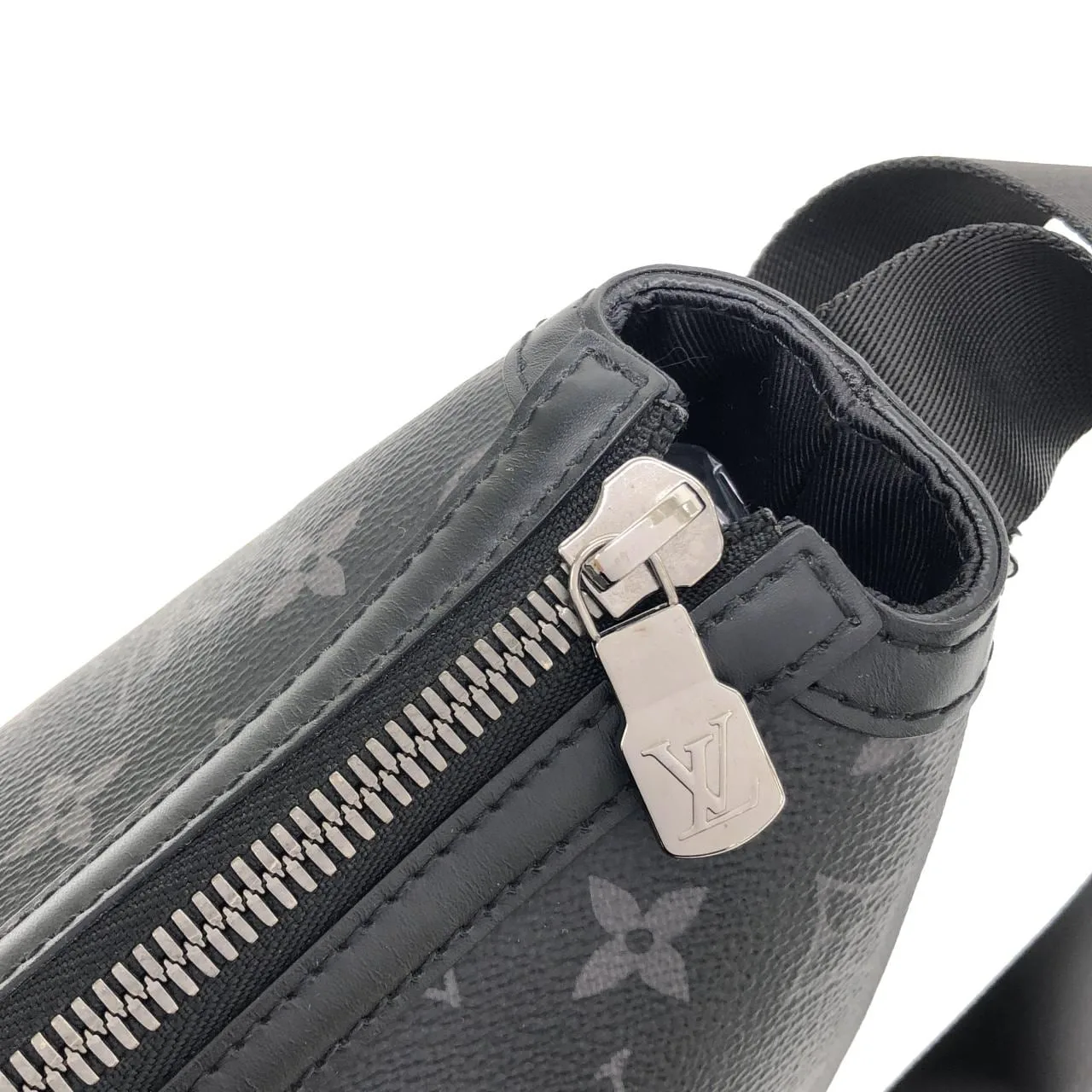 LOUIS VUITTON Eclipse M44224 Shoulder Monogram 黑色 Monogram 中古品A - 縮圖 6