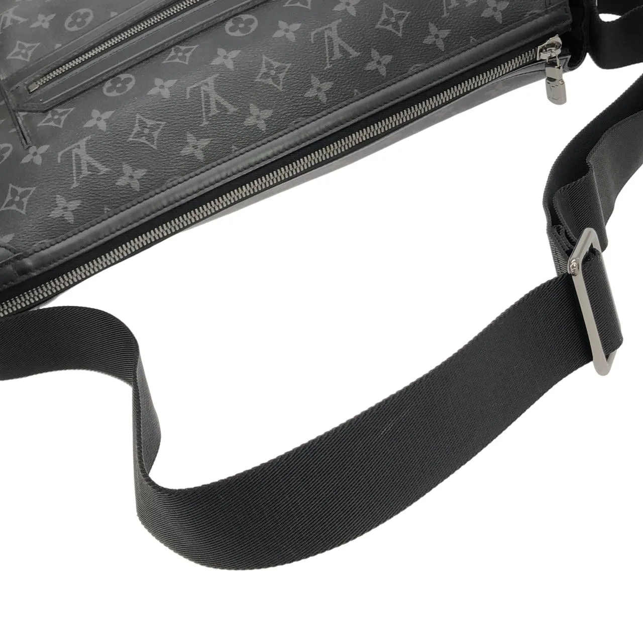 LOUIS VUITTON Eclipse M44224 Shoulder Monogram 黑色 Monogram 中古品A - 縮圖 8