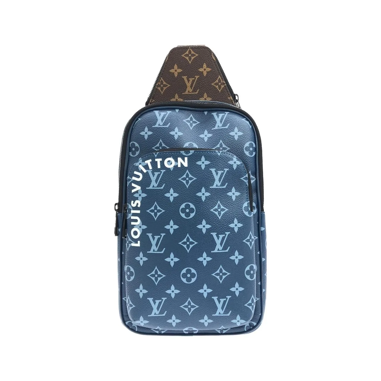 LOUIS VUITTON Avenue M23782 Shoulder Monogram Black