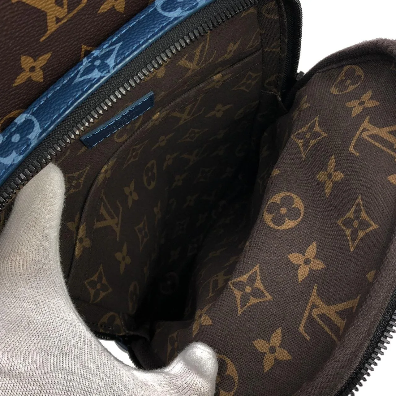 LOUIS VUITTON Avenue M23782 Shoulder Monogram 黑色 Monogram 中古品A - 縮圖 7