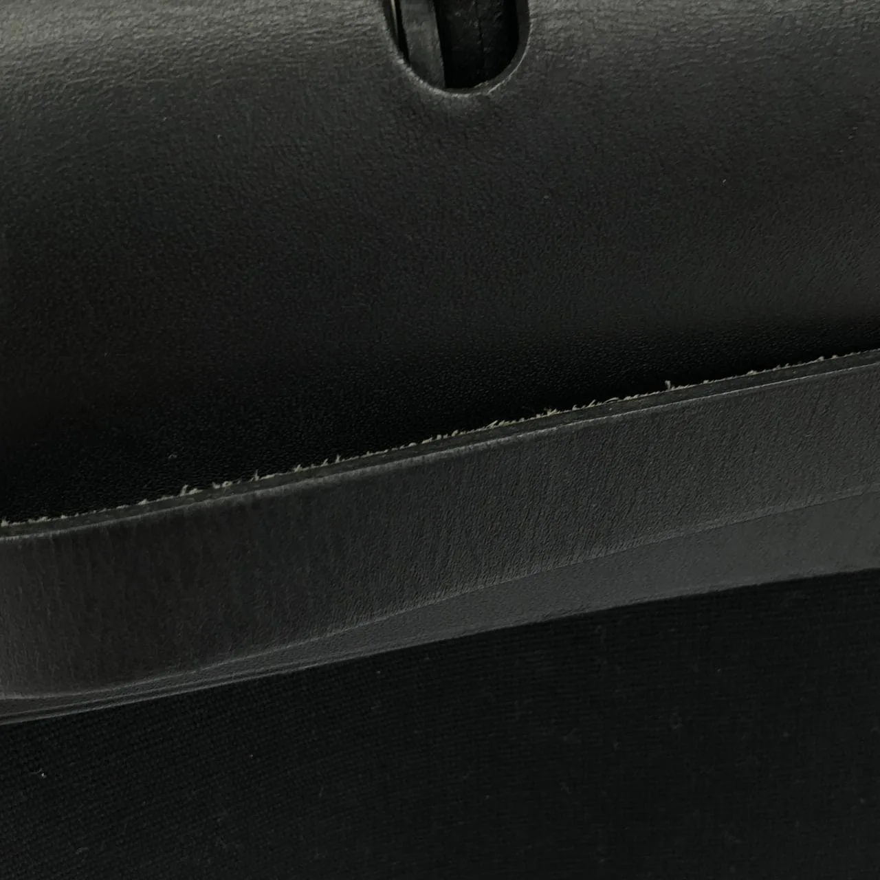 HERMES Herbag 038465CB Handbag Black Rank A - Thumbnail 5