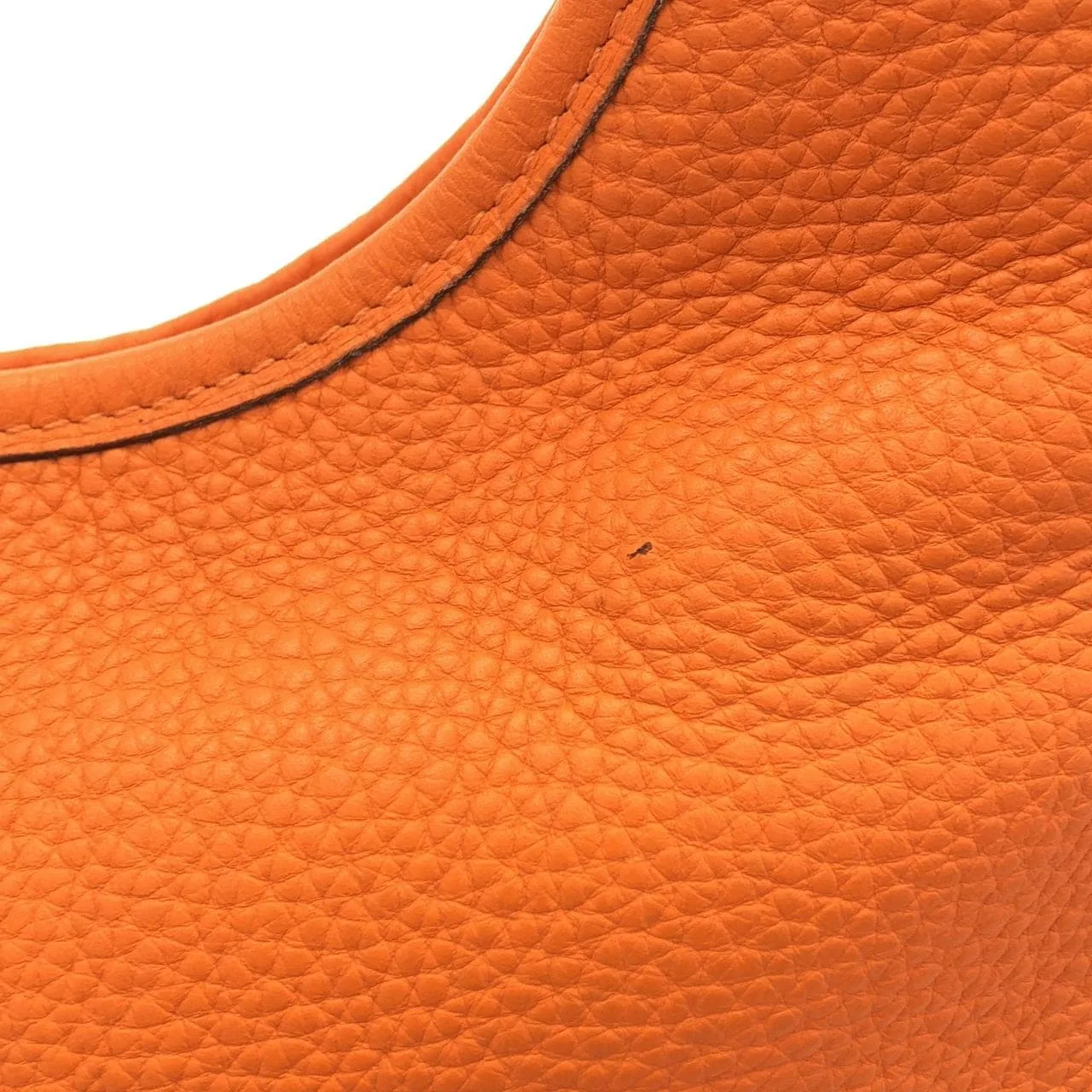 HERMES Shoulder Togo 橙色 Togo 牛皮 中古品A - 縮圖 5