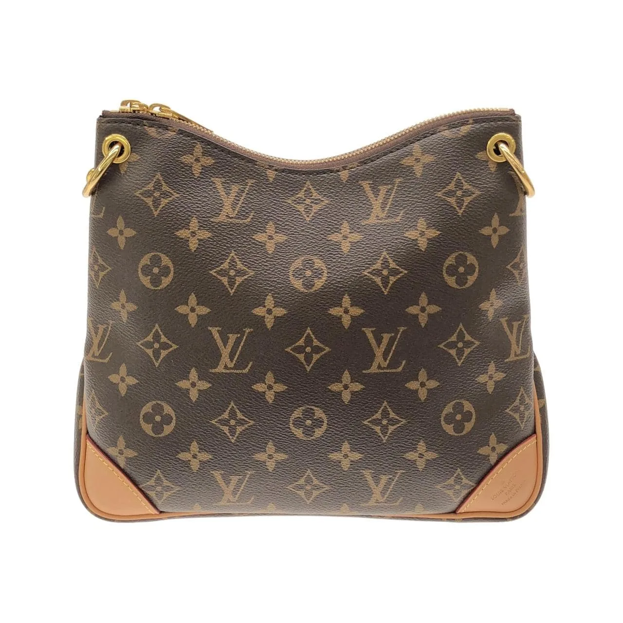 LOUIS VUITTON Odéon M45354 Shoulder Monogram 黑色 Monogram 中古品A - 縮圖 2