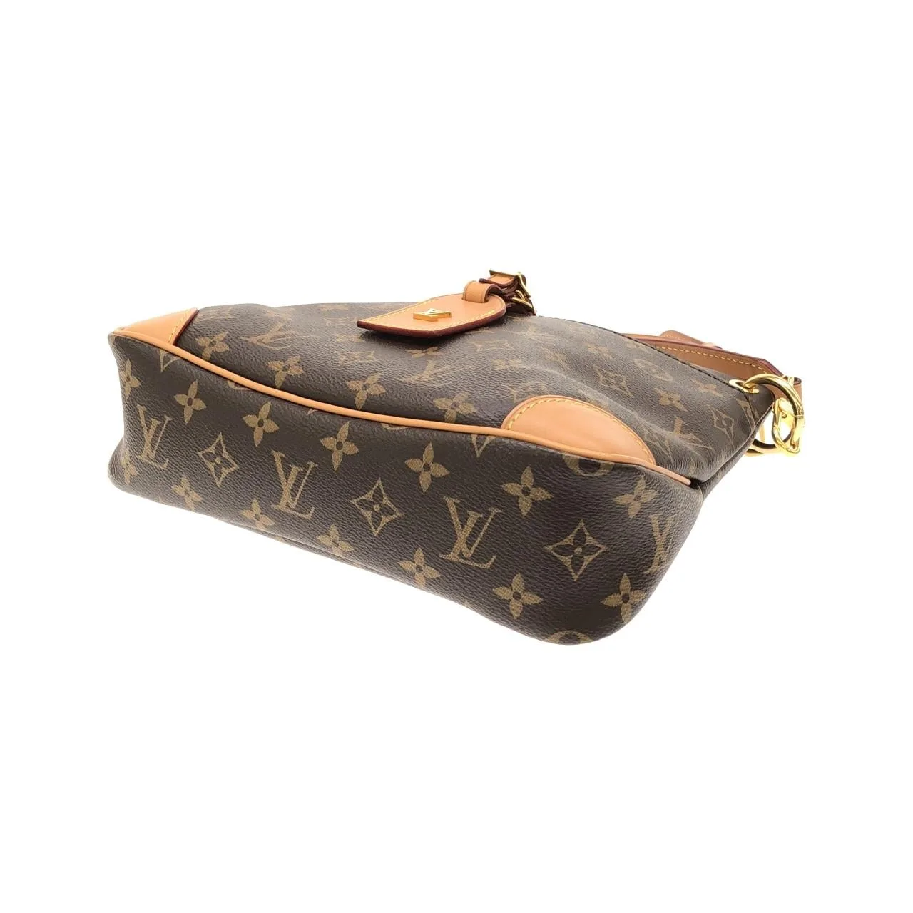 LOUIS VUITTON Odéon M45354 Shoulder Monogram 黑色 Monogram 中古品A - 縮圖 3