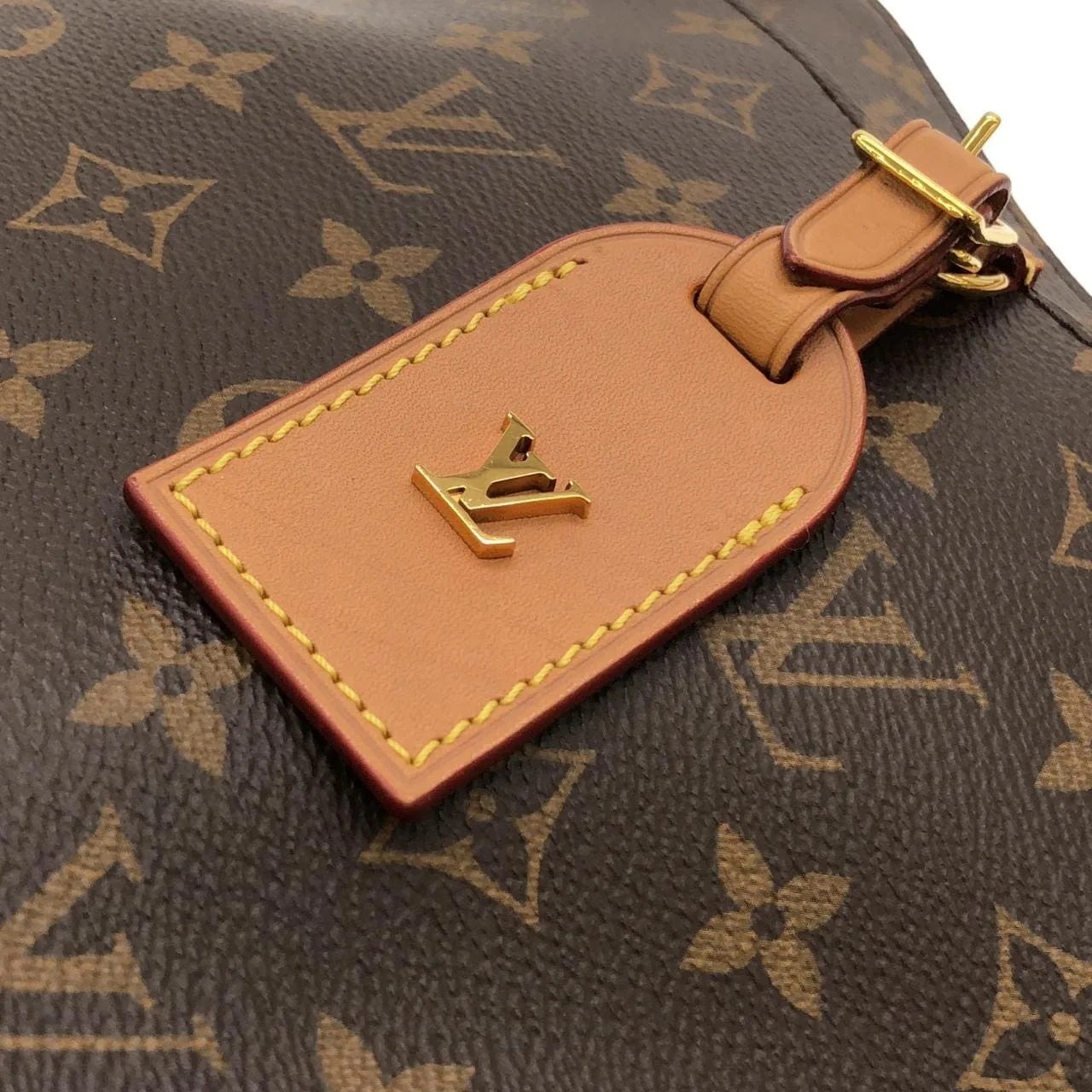 LOUIS VUITTON Odéon M45354 Shoulder Monogram 黑色 Monogram 中古品A - 縮圖 4
