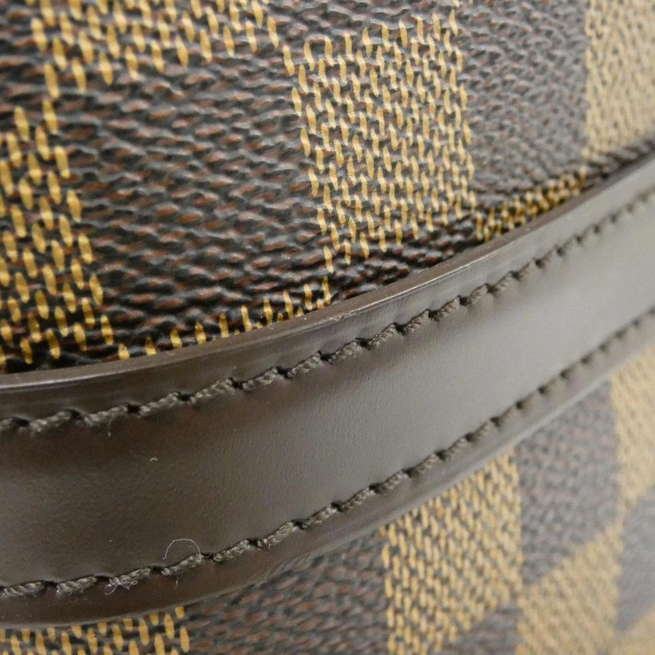 LOUIS VUITTON N45253 Shoulder Damier 黑色 Damier 中古品A - 縮圖 7