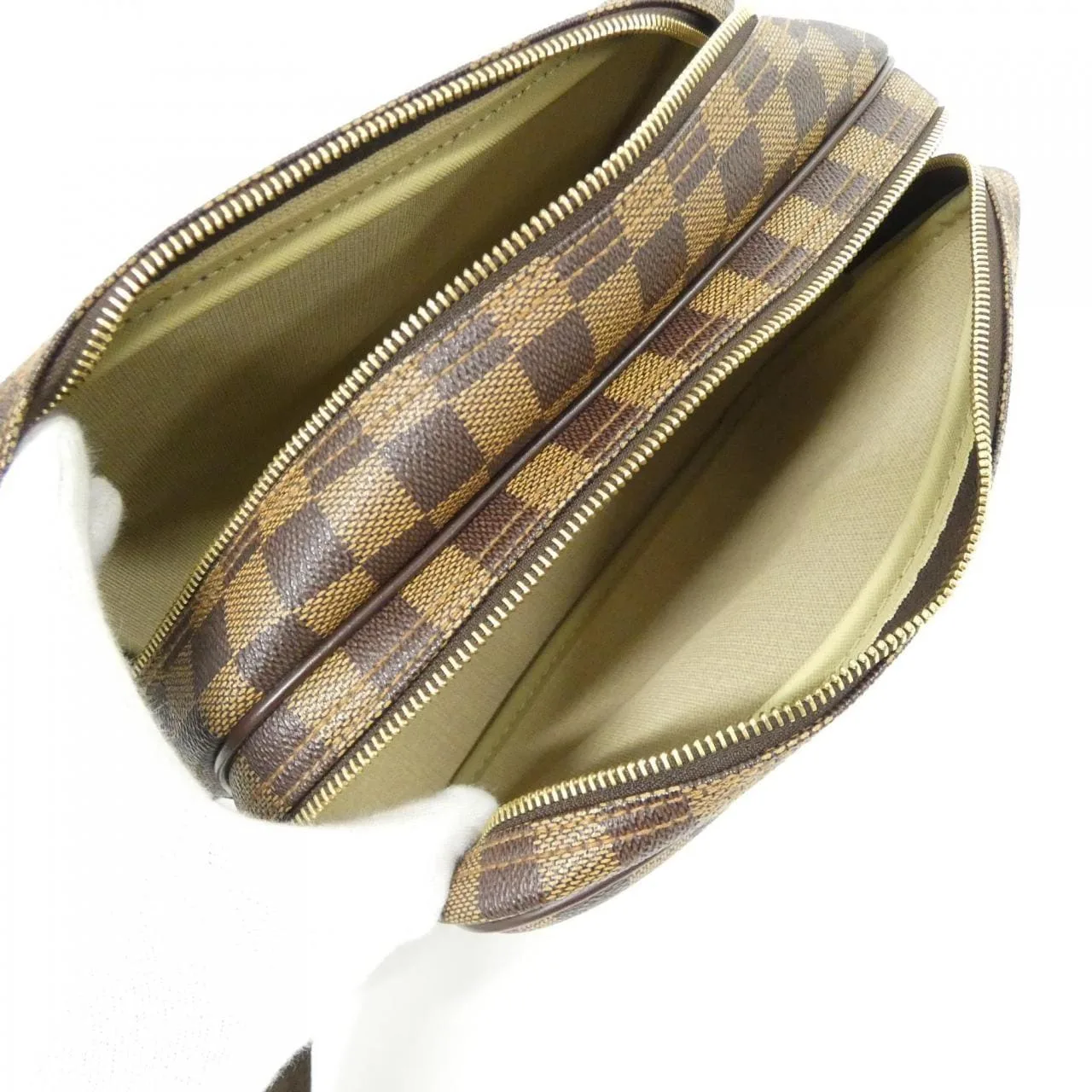 LOUIS VUITTON N45253 Shoulder Damier 黑色 Damier 中古品A - 縮圖 9