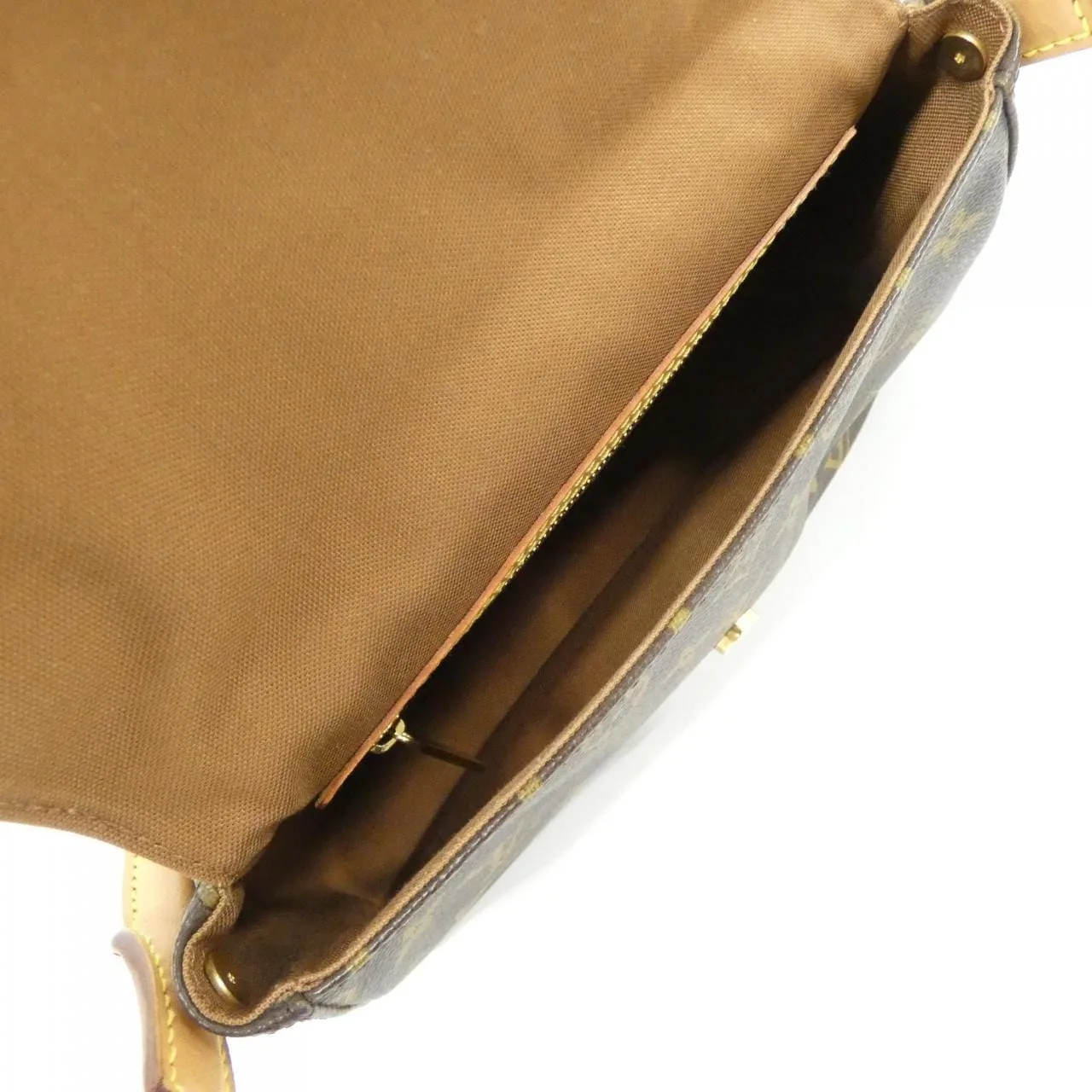 LOUIS VUITTON Looping M51147 Shoulder Monogram 黑色 Monogram 中古品A - 縮圖 9