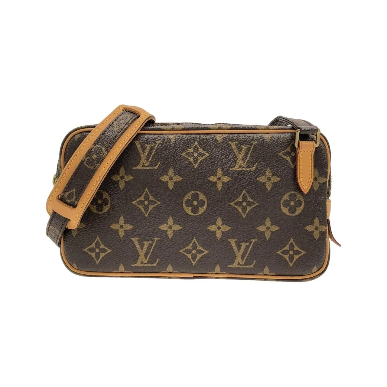 LOUIS VUITTON M51828 Shoulder Monogram Black