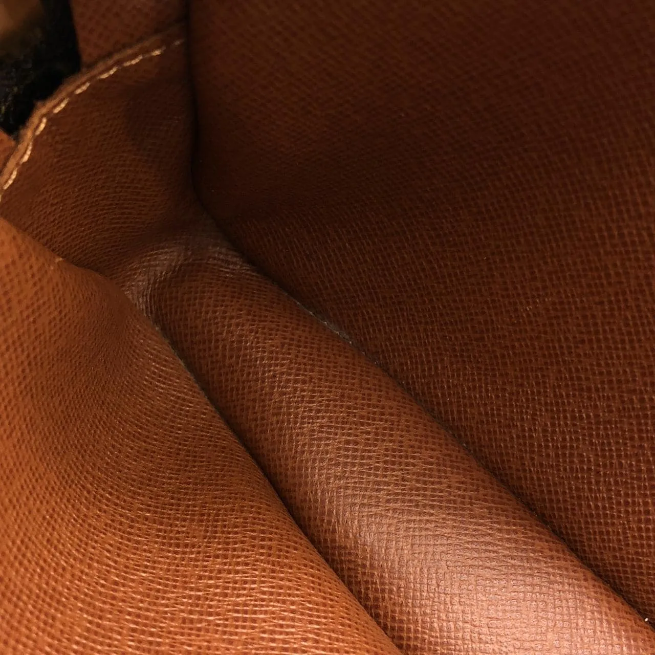 LOUIS VUITTON M51828 Shoulder Monogram 黑色 Monogram 中古品A - 縮圖 7