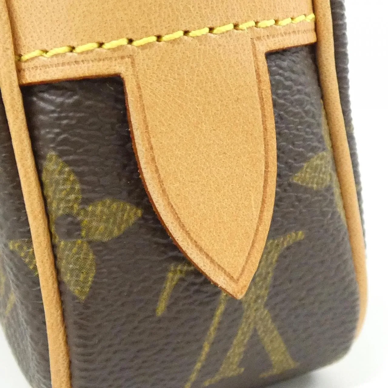 LOUIS VUITTON M51828 Shoulder Monogram 黑色 Monogram 中古品A - 縮圖 3