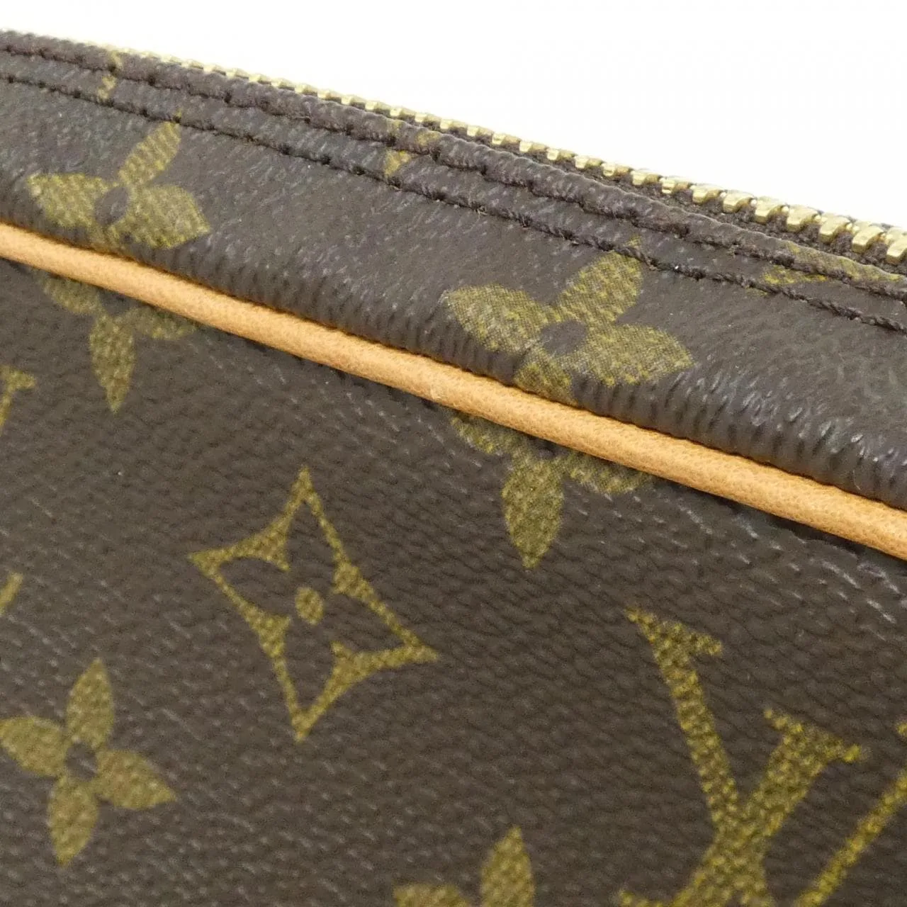 LOUIS VUITTON M51828 Shoulder Monogram 黑色 Monogram 中古品A - 縮圖 5