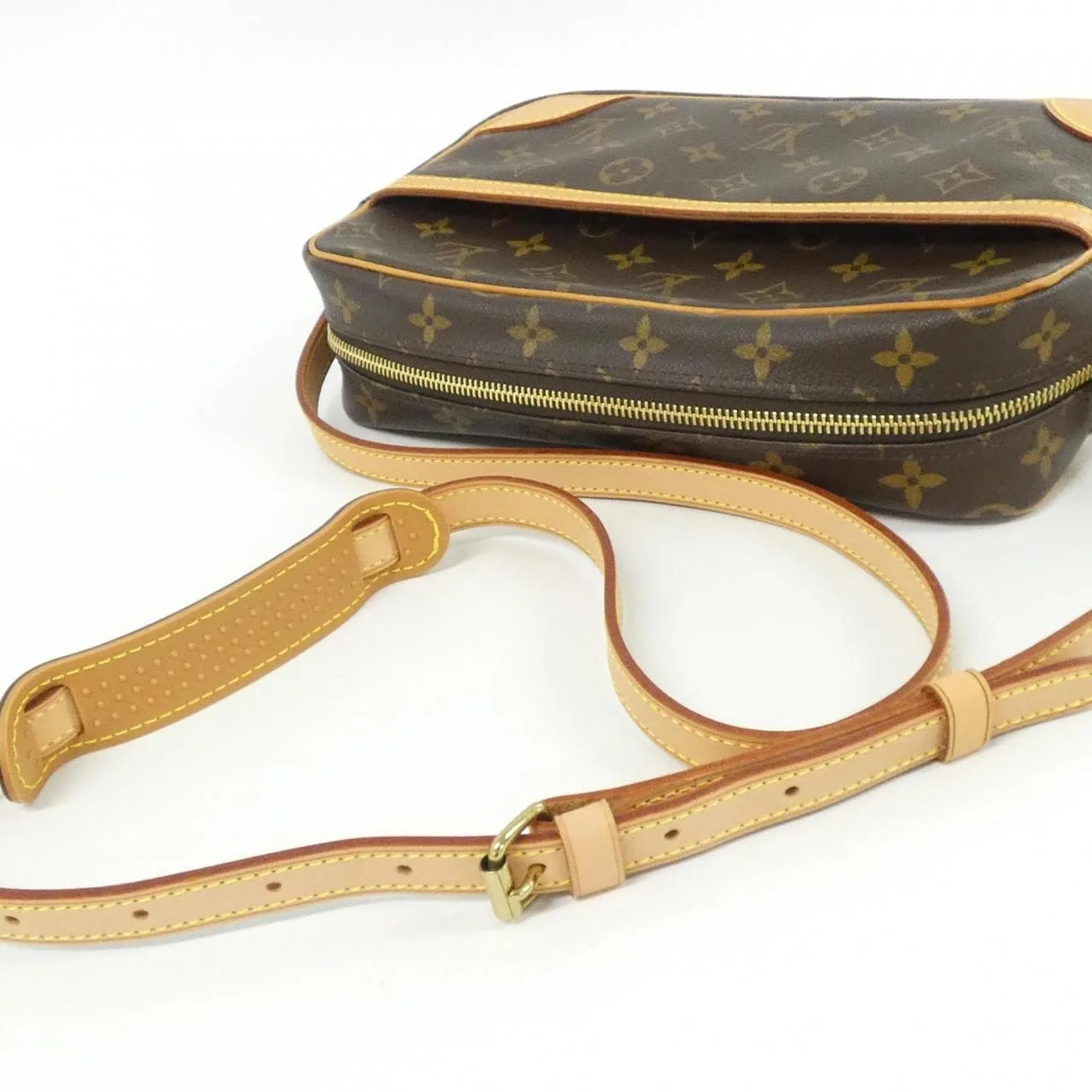 LOUIS VUITTON Trocadéro M51274 Shoulder Monogram 黑色 Monogram 中古品A - 縮圖 8
