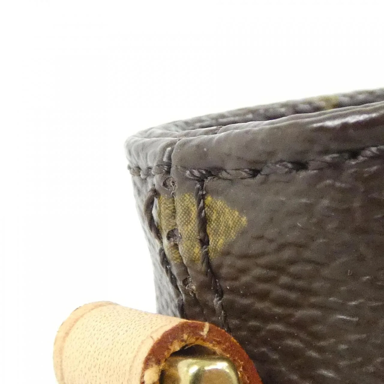 LOUIS VUITTON Trotteur M51240 Shoulder Monogram 黑色 Monogram 中古品A - 縮圖 4