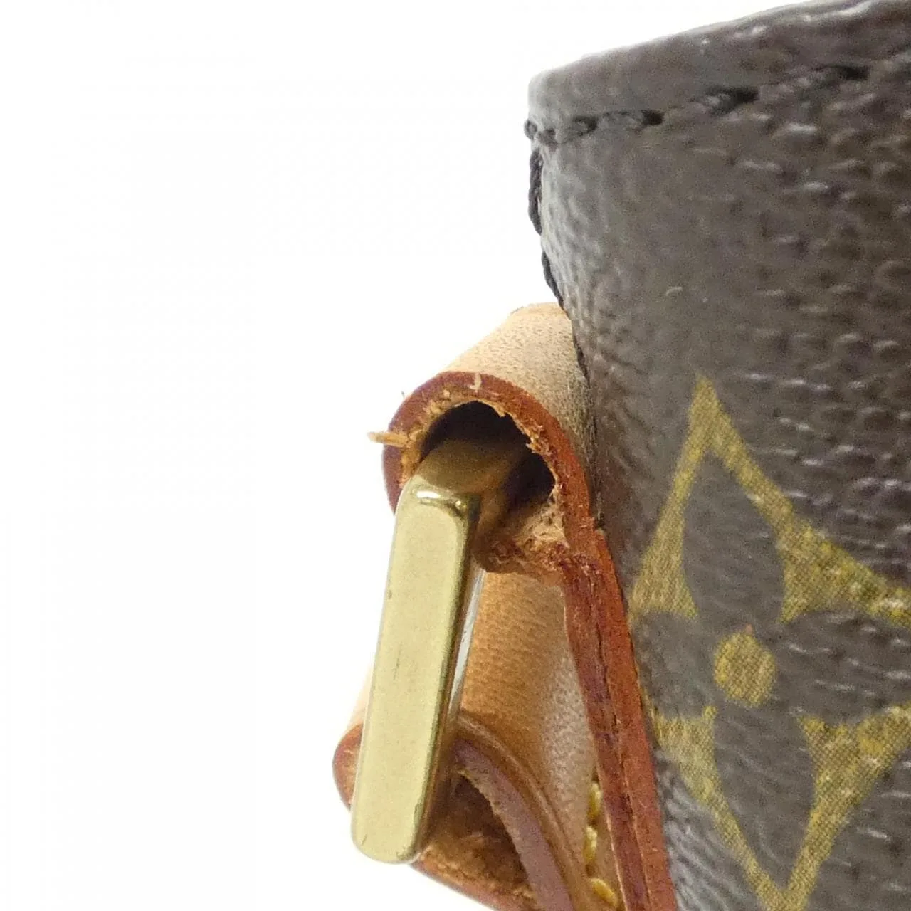 LOUIS VUITTON Trotteur M51240 Shoulder Monogram 黑色 Monogram 中古品A - 縮圖 6