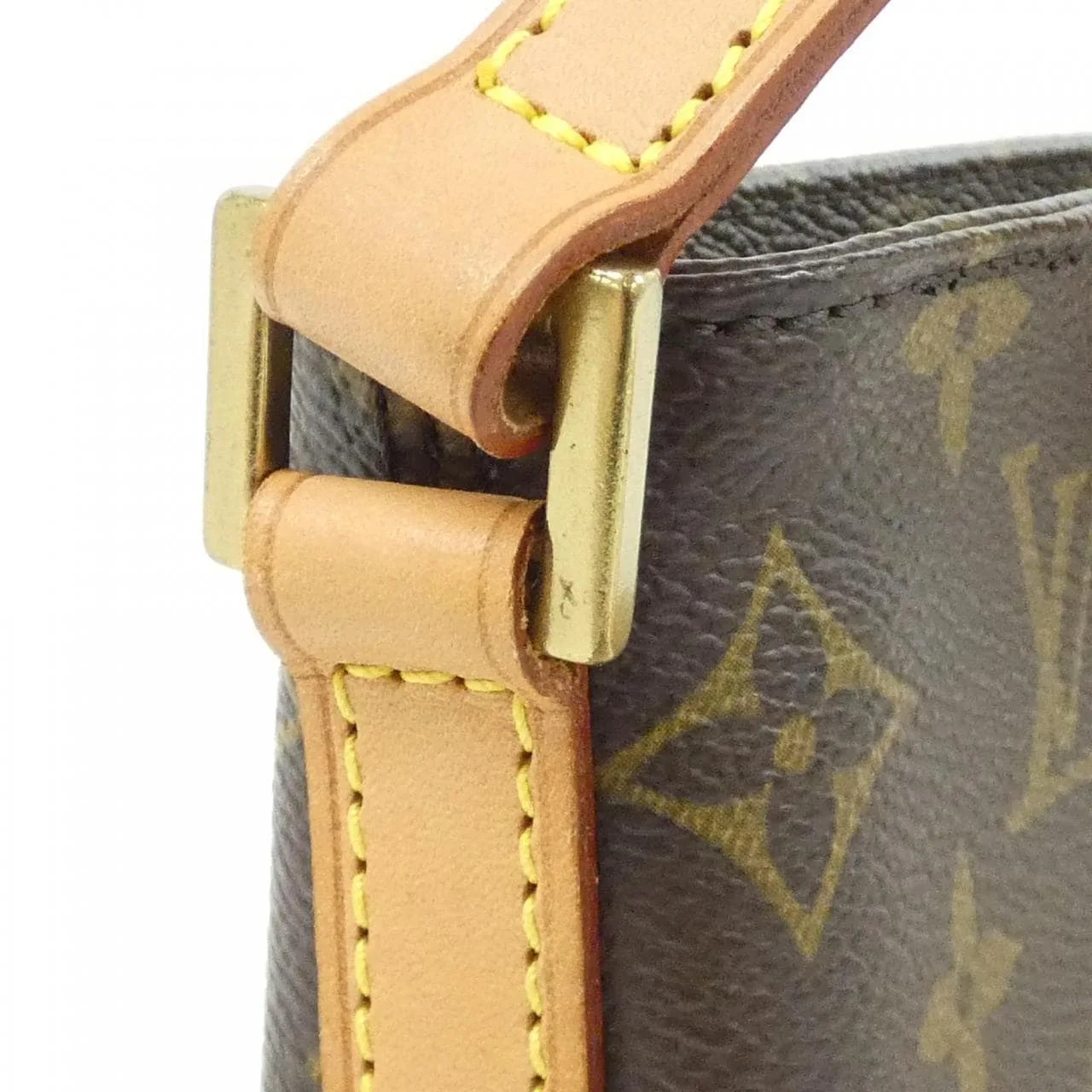 LOUIS VUITTON Trotteur M51240 Shoulder Monogram 黑色 Monogram 中古品A - 縮圖 7