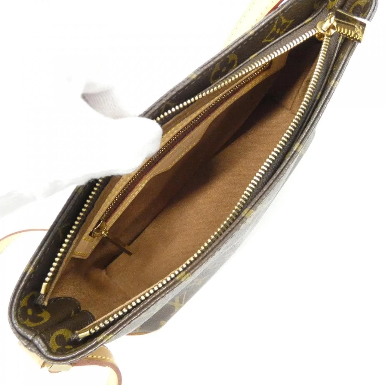 LOUIS VUITTON Trotteur M51240 Shoulder Monogram 黑色 Monogram 中古品A - 縮圖 10