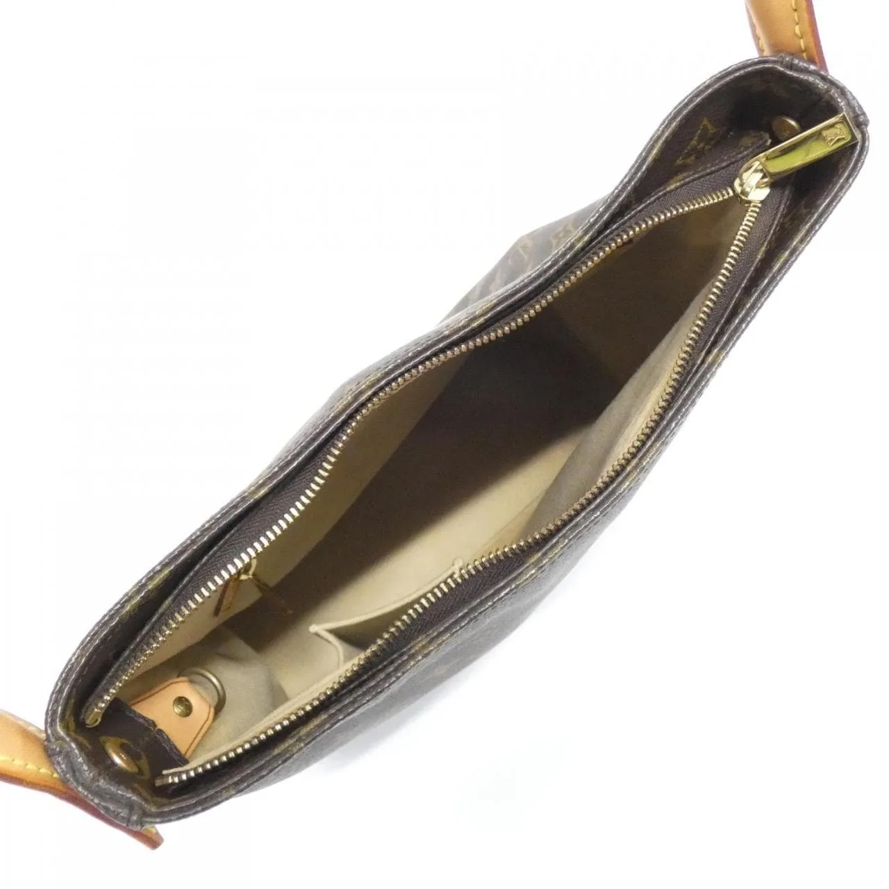 LOUIS VUITTON Looping M51145 Shoulder Monogram 黑色 Monogram 中古品A - 縮圖 6