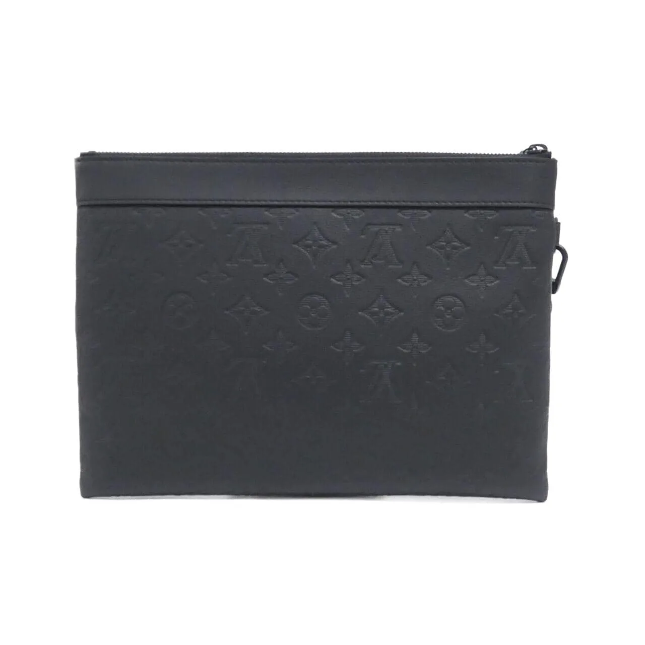 LOUIS VUITTON Pochette M81570 Handbag Monogram 黑色 Monogram 中古品A - 縮圖 2