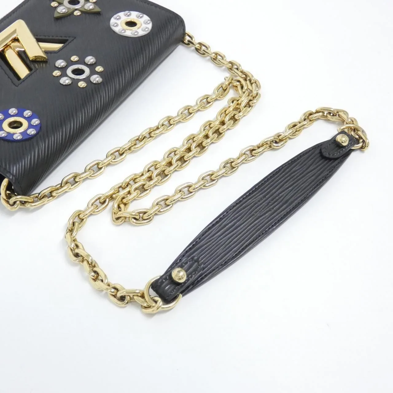 LOUIS VUITTON Twist M62463 Wallet Epi 黑色 Epi 中古品A - 縮圖 5