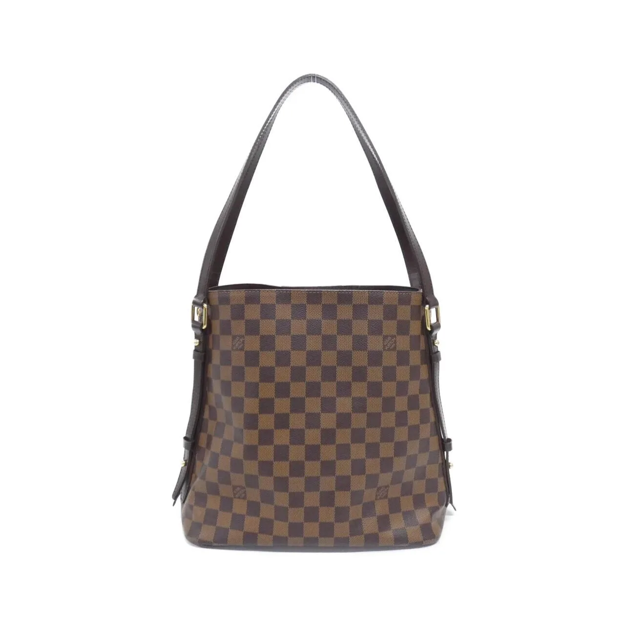 LOUIS VUITTON N41108 Shoulder Damier 黑色 Damier 中古品A - 縮圖 2