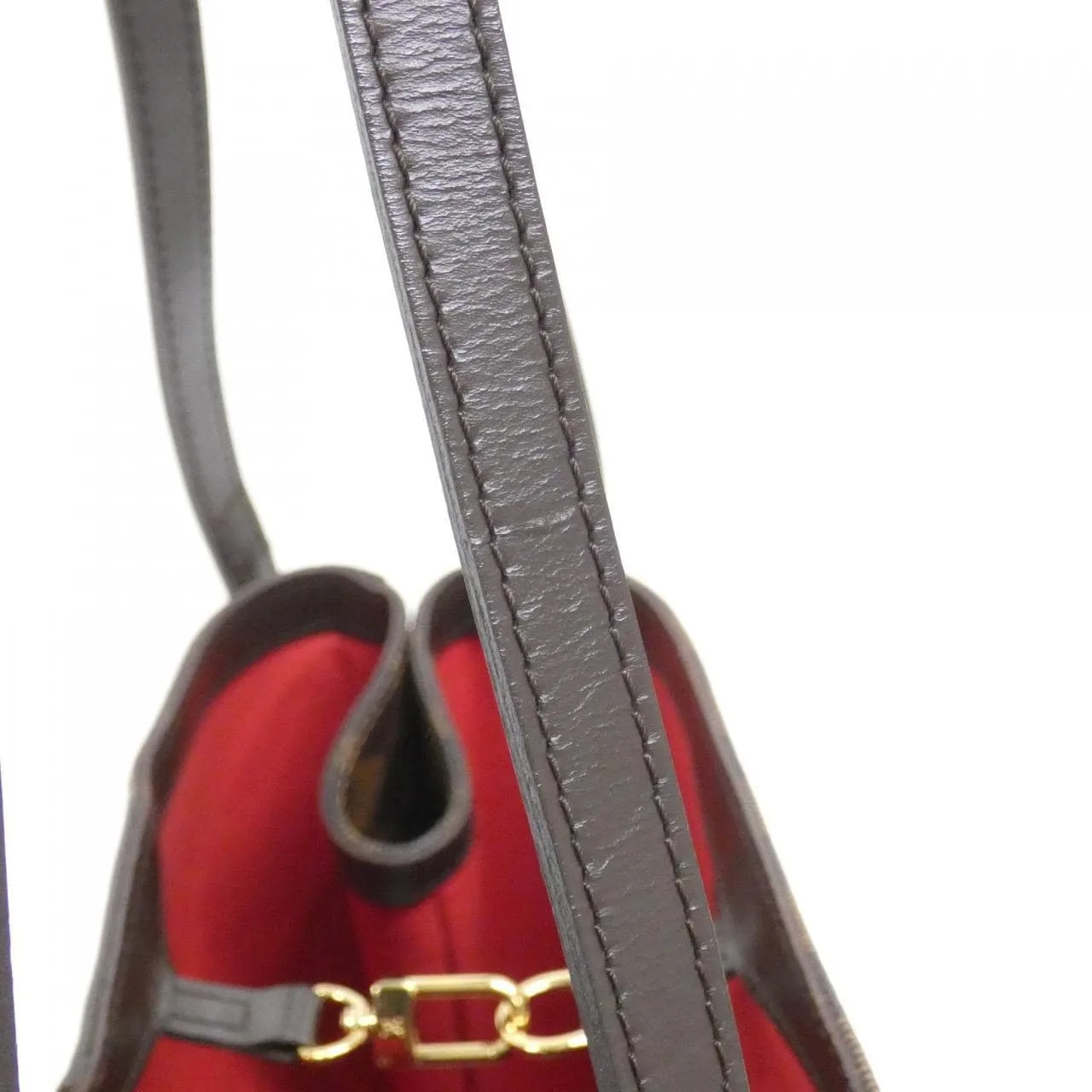 LOUIS VUITTON N41108 Shoulder Damier 黑色 Damier 中古品A - 縮圖 4