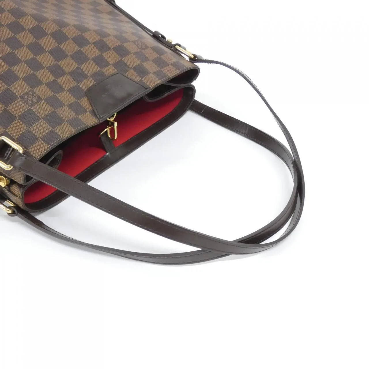 LOUIS VUITTON N41108 Shoulder Damier 黑色 Damier 中古品A - 縮圖 5