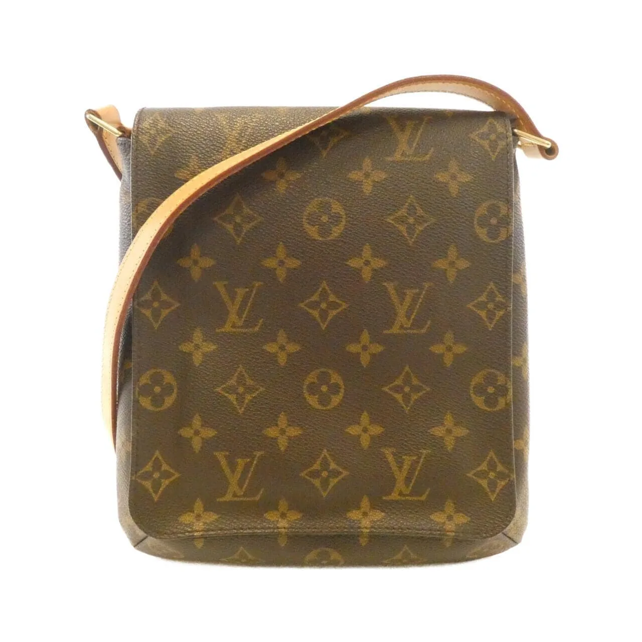 LOUIS VUITTON Musette M51258 Shoulder Monogram Black