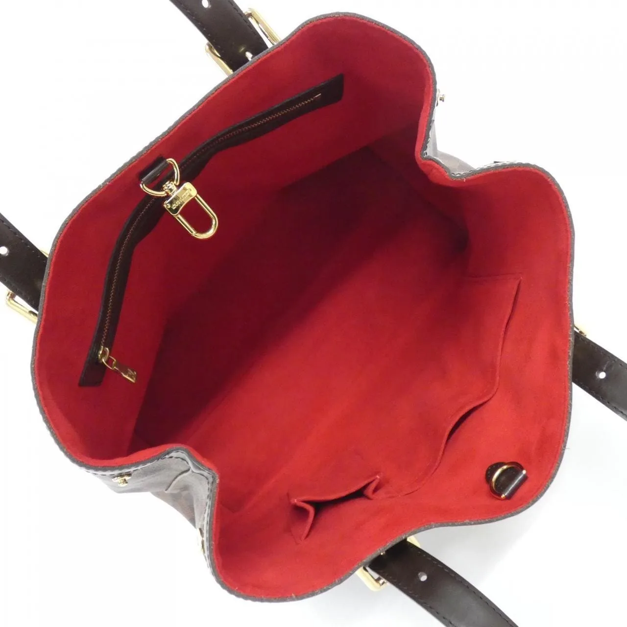 LOUIS VUITTON N51204 Handbag Damier 黑色 Damier 中古品A - 縮圖 9