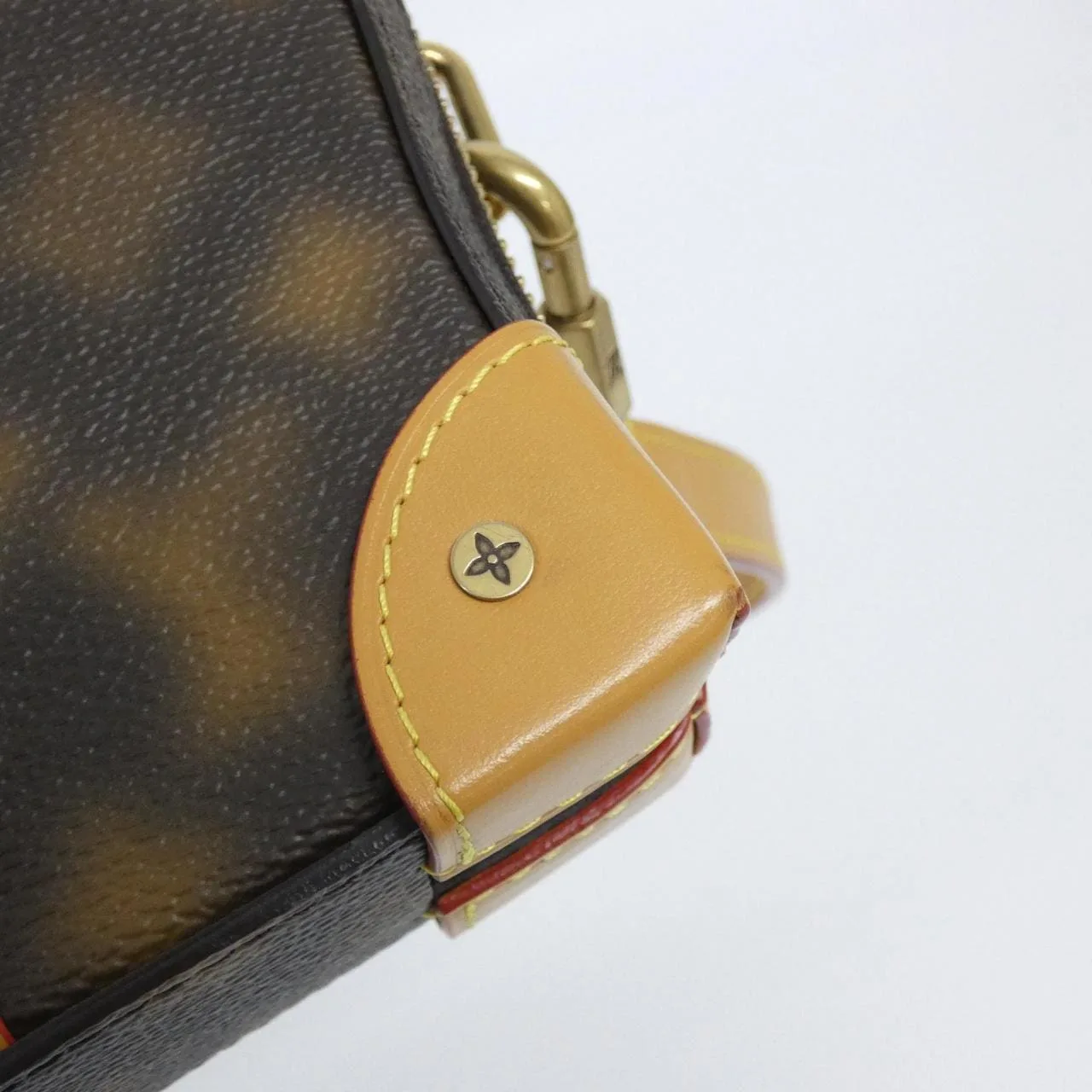 LOUIS VUITTON Soft Trunk M81580 Shoulder Monogram 黑色 Monogram 中古品A - 縮圖 3