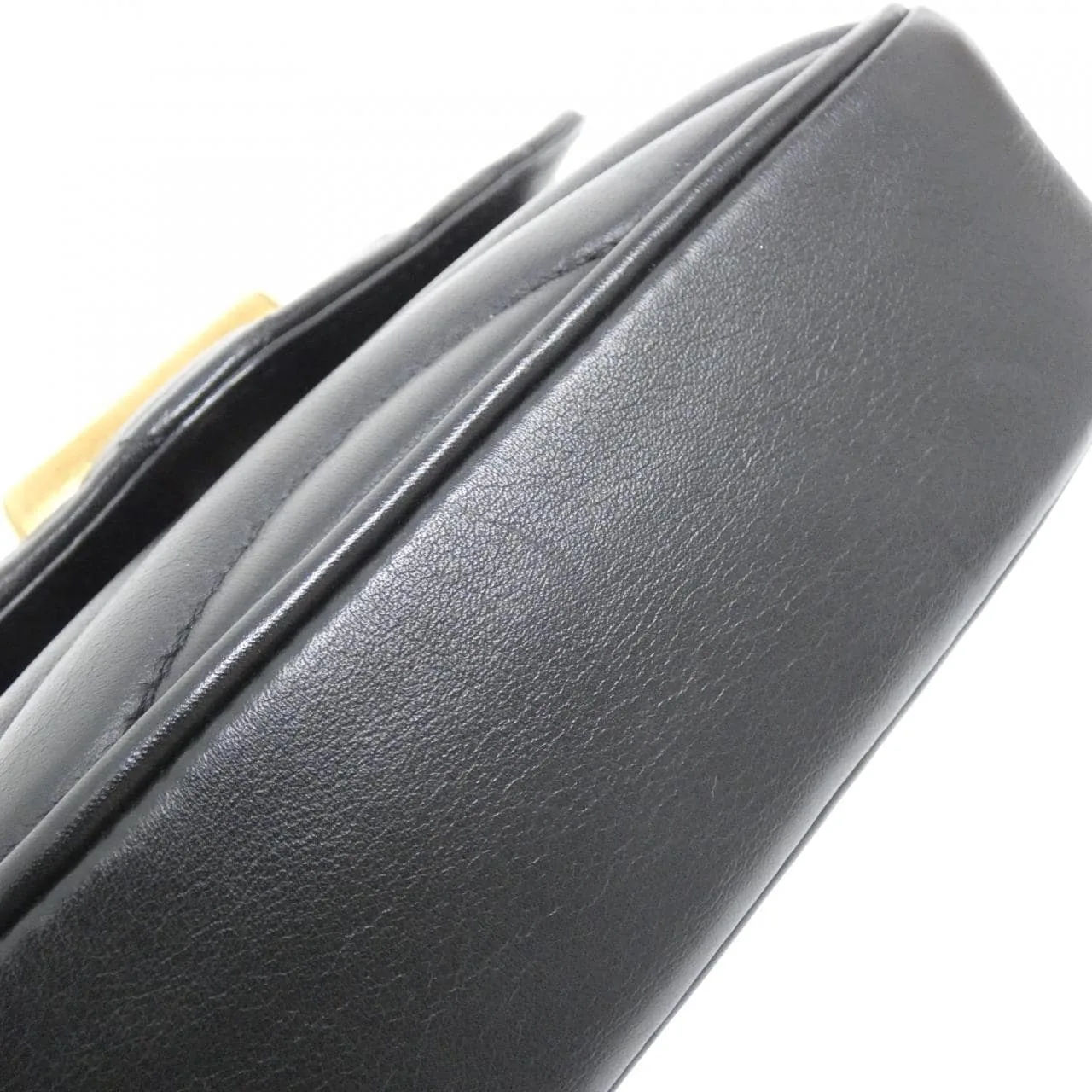 LOUIS VUITTON Pochette M56461 Shoulder 黑色 中古品A - 縮圖 4