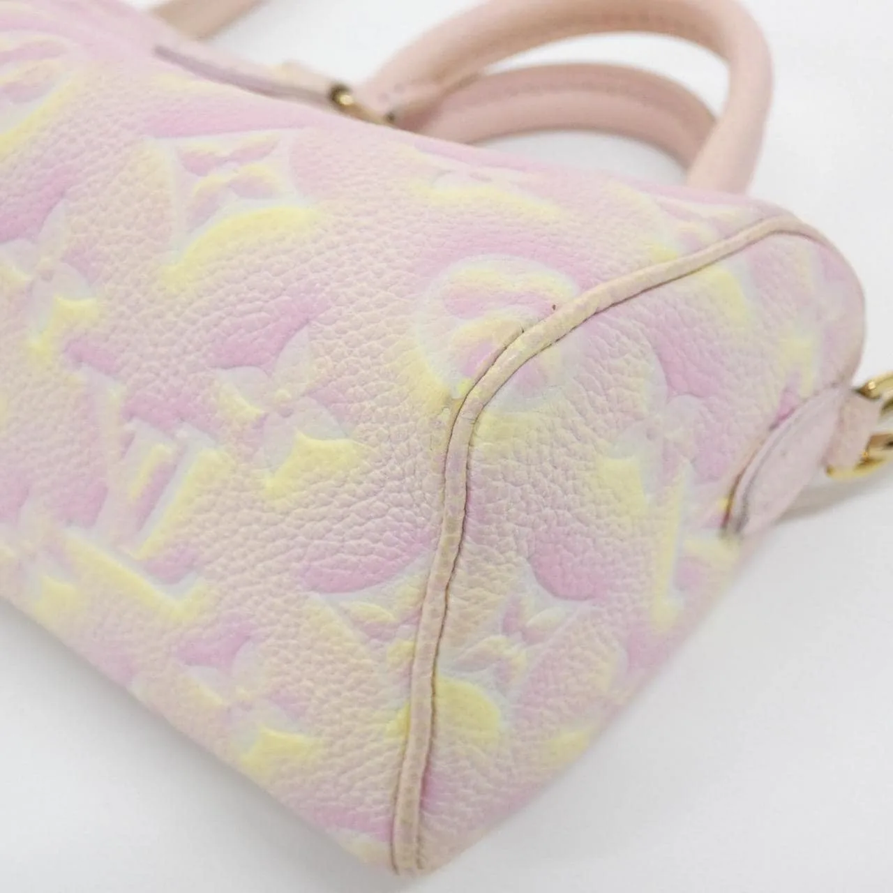 LOUIS VUITTON Speedy M81508 Boston Monogram 粉色 Monogram 中古品B - 縮圖 2